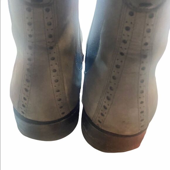 Cole Haan Mens Warner Gray Leather Chelsea Boots Shoes Size 11M - Picture 5 of 14